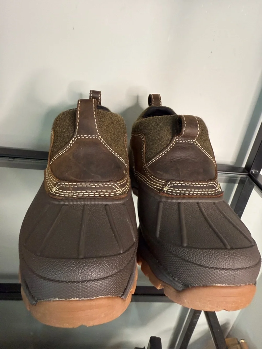 Women LL Bean Storm Chaser Tek 2.5 Slip-On Duck Shoes 6 1/2 EUC